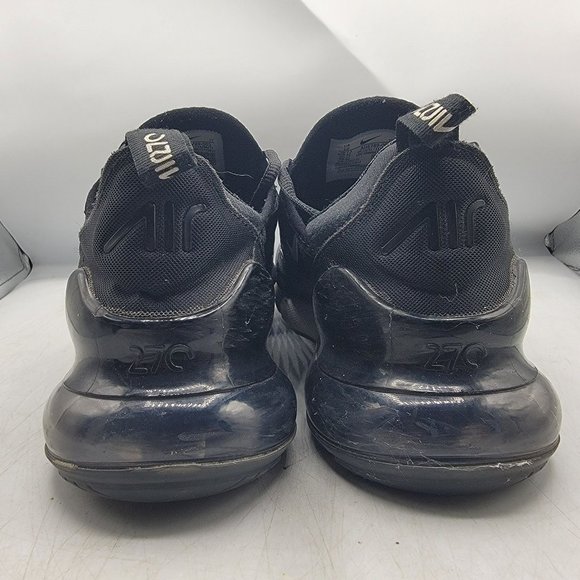 Nike Air Max 270 Womens 10 Black Anthracite Running Shoes AH6789-001 - Picture 6 of 12